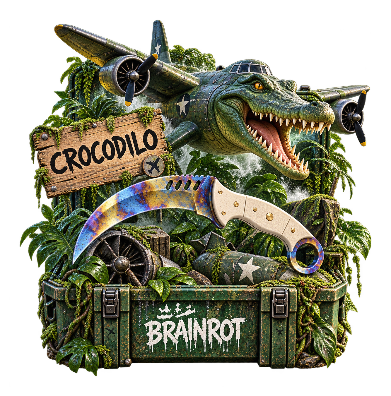 CROCODILO CS2 case