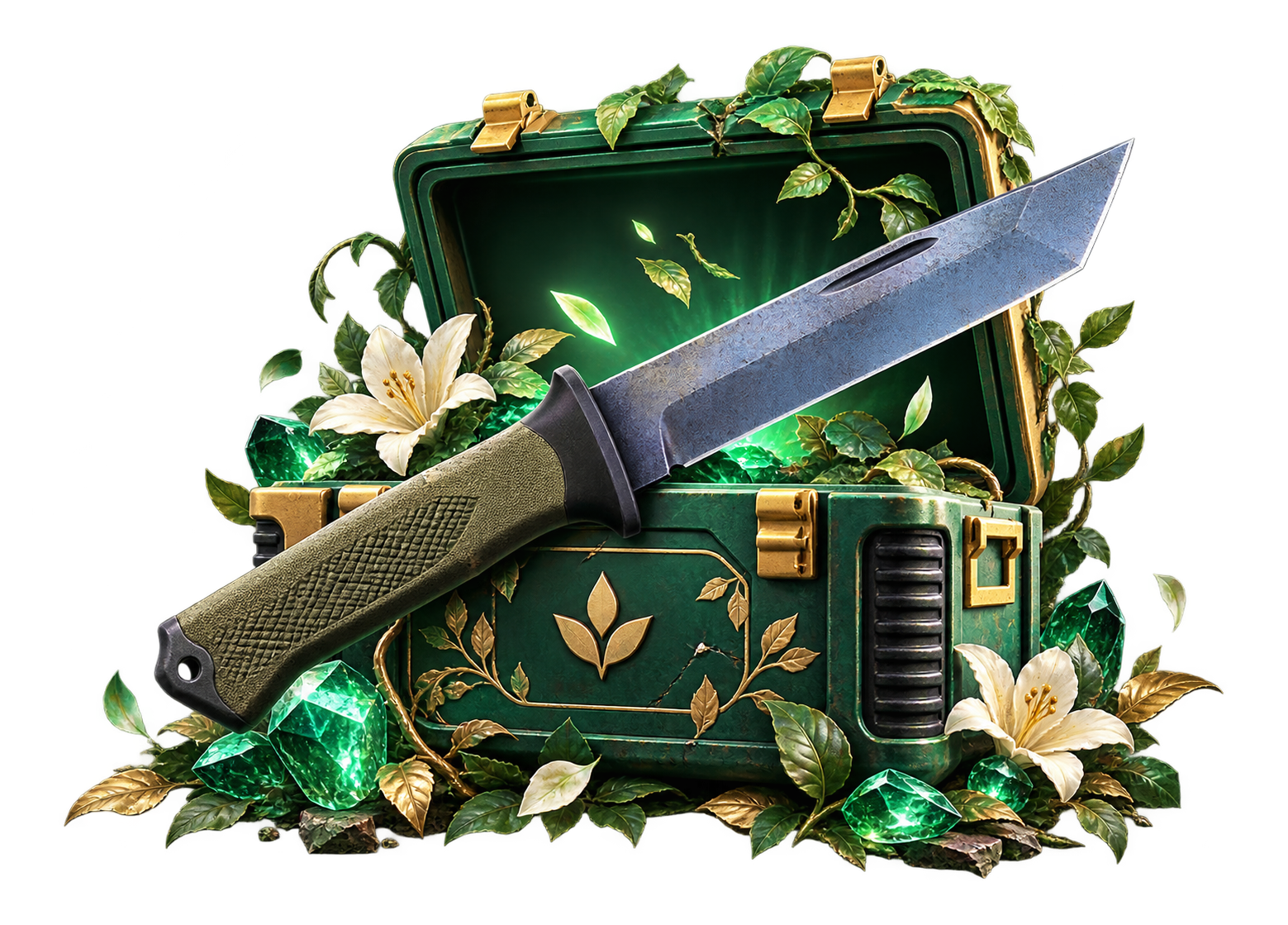 EMERALD BLOOM CS2 case